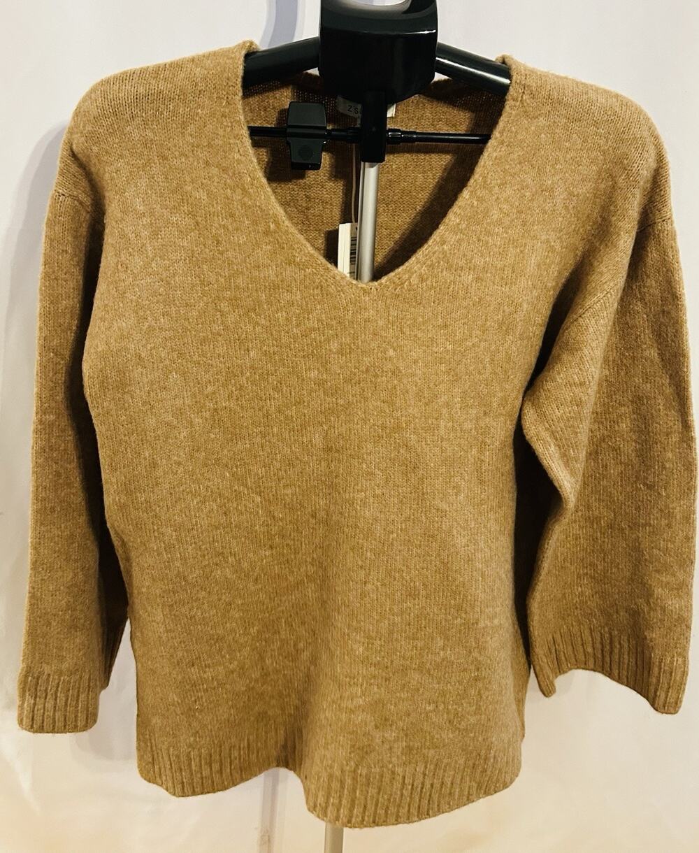 NWT Z Supply Modern Sweater in Burro Brown Women's size S